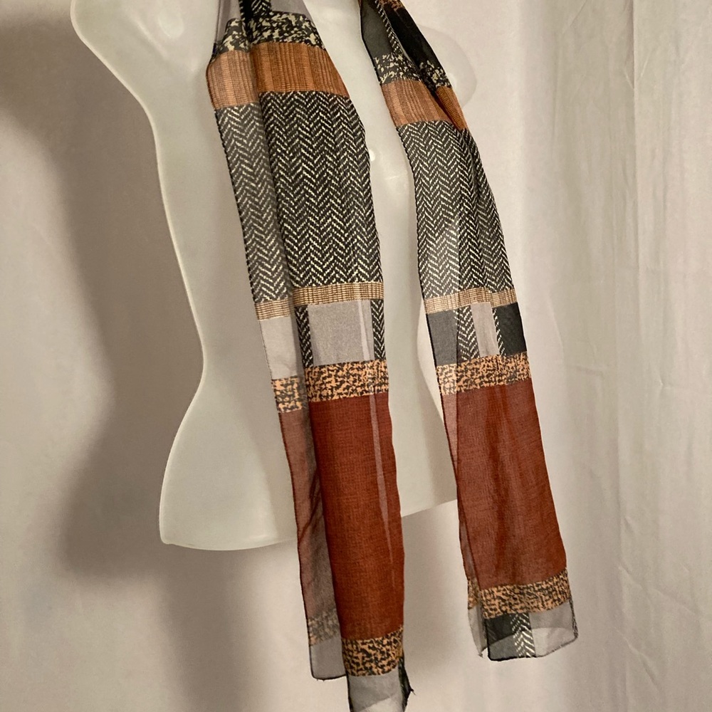 Scarf multi colored